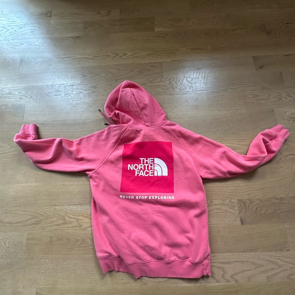 The North Face Women's Pink Fleece Hoodie